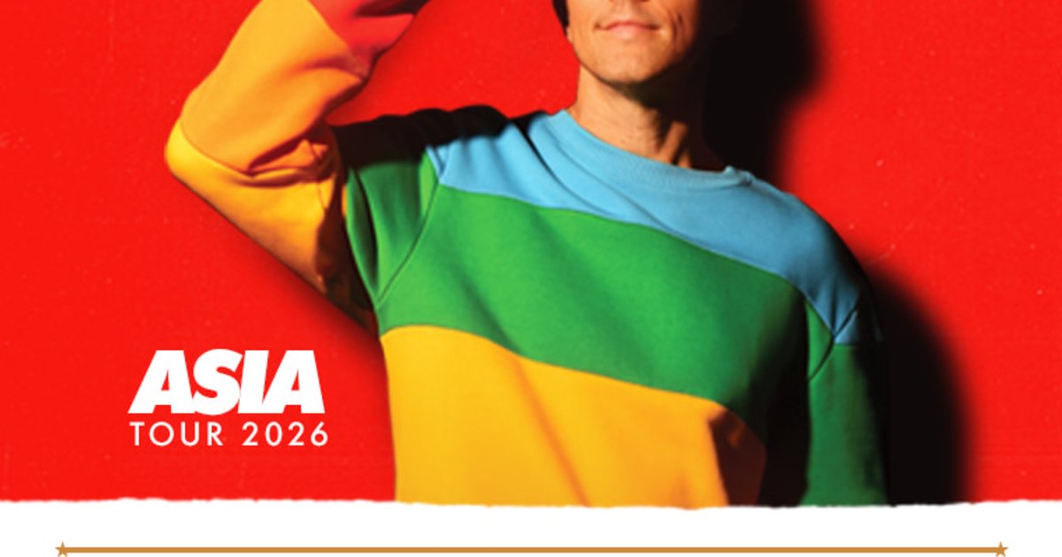 Jason Mraz: Asia Tour 2026 in Hong Kong